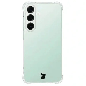 Elastyczne etui + 2x szkło hartowane Bizon Case Clear Pack do Samsung Galaxy S25 FE