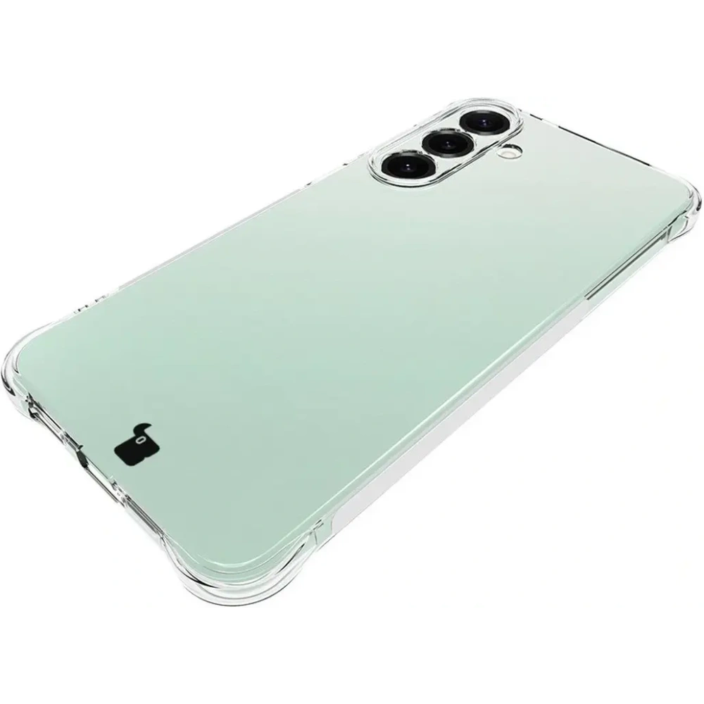 Elastyczne etui + 2x szkło hartowane Bizon Case Clear Pack do Samsung Galaxy S25 FE