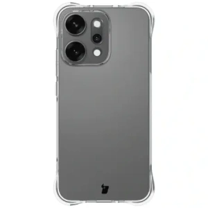 Elastyczne etui + 2x folia na ekran Bizon Case Clear Pack do Oppo Reno 14