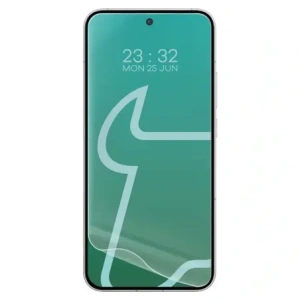 Elastyczne etui + 2x folia na ekran Bizon Case Clear Pack do Oppo Reno 14