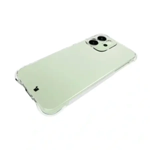 Elastyczne etui + 2x folia na ekran Bizon Case Clear Pack do Oppo Reno 14 F / FS
