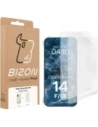 Elastyczne etui + 2x folia na ekran Bizon Case Clear Pack do Oppo Reno 14 F / FS