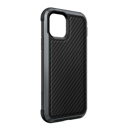 Kup X-Doria Apple Aluminiumhülle Defense Lux iPhone 11 Pro (Falltest 3m) (Schwarz Carbon Fiber) - XDR010BLK - {ean13} - Sklep Home Screen