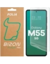 Folia hydrożelowa na ekran Bizon Glass Hydrogel Front do Samsung Galaxy M55 5G