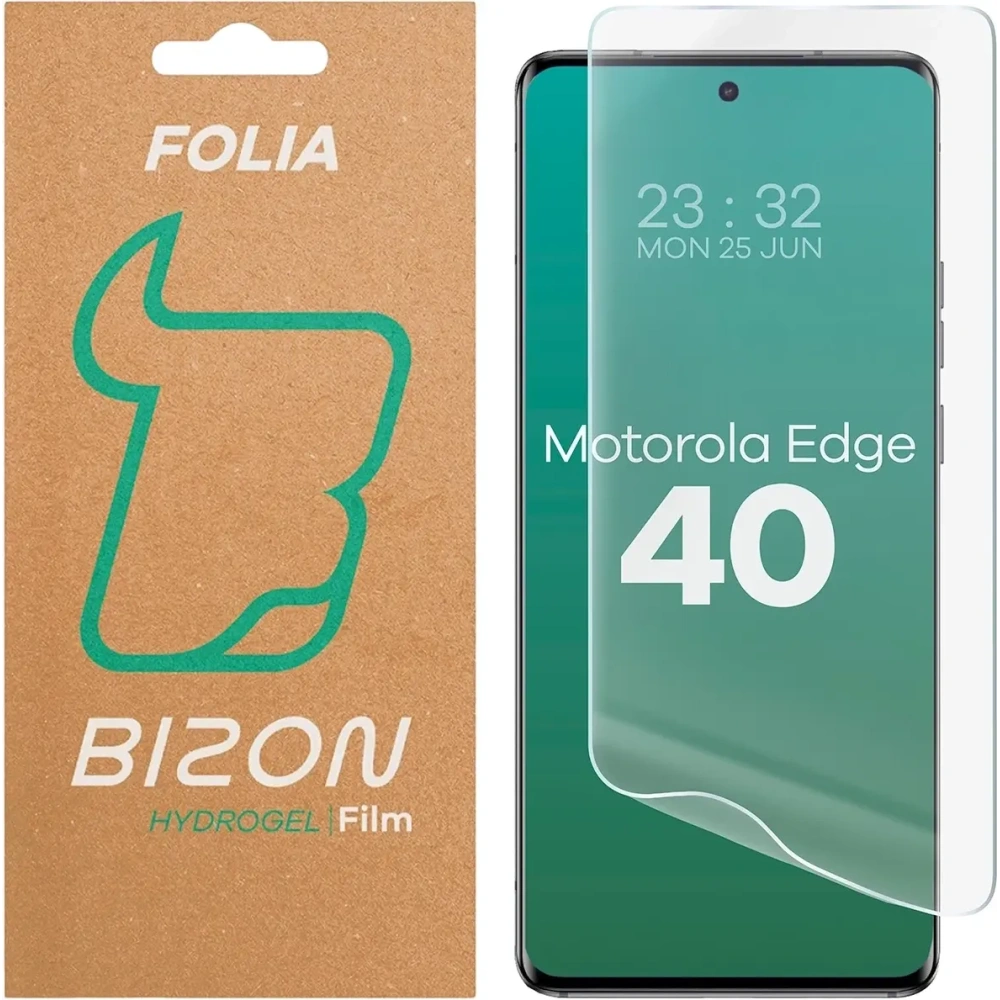 Folia hydrożelowa na ekran Bizon Glass Hydrogel Front do Motorola Edge 40