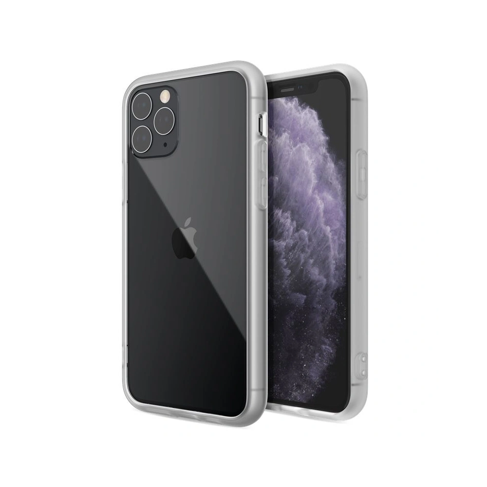 XDoria Glass Plus Case with glass back panel for iPhone 11 Pro (Clear)