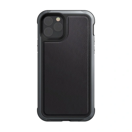 Kup Etui din aluminiu X-Doria Defense Lux Apple iPhone 11 Pro (Test de cădere 3m) (Piele neagră) - XDR011BLK - {ean13} - Sklep Home Screen