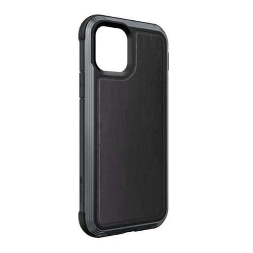 Kup Etui din aluminiu X-Doria Defense Lux Apple iPhone 11 Pro (Test de cădere 3m) (Piele neagră) - XDR011BLK - {ean13} - Sklep Home Screen