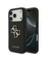 Etui Guess Grained Big 4G & Classic Logo do Apple iPhone 17 Pro czarny