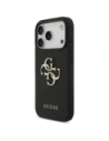 Etui Guess Grained Big 4G & Classic Logo do Apple iPhone 17 Pro czarny
