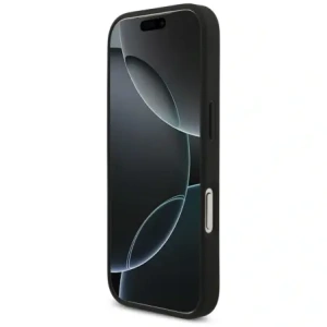 Etui Guess Grained Big 4G & Classic Logo do Apple iPhone 17 Pro czarny