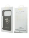 Etui Guess Grained Big 4G & Classic Logo do Apple iPhone 17 Pro czarny