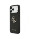 Etui Guess Grained Big 4G & Classic Logo do Apple iPhone 17 Pro Max czarny