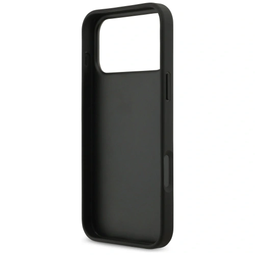 Etui Guess Grained Big 4G & Classic Logo do Apple iPhone 17 Pro Max czarny