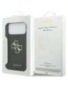 Etui Guess Grained Big 4G & Classic Logo do Apple iPhone 17 Pro Max czarny