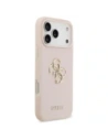 Etui Guess Grained Big 4G & Classic Logo do Apple iPhone 17 Pro Max różowy