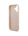 Etui Guess Grained Big 4G & Classic Logo do Apple iPhone 17 różowy