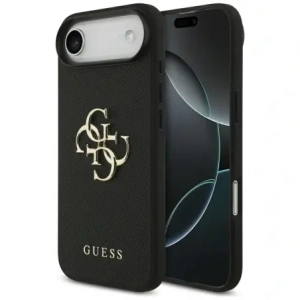 Etui Guess Grained Big 4G & Classic Logo do Apple iPhone Air czarny