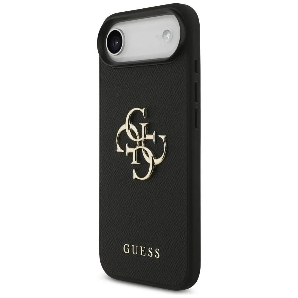 Etui Guess Grained Big 4G & Classic Logo do Apple iPhone Air czarny