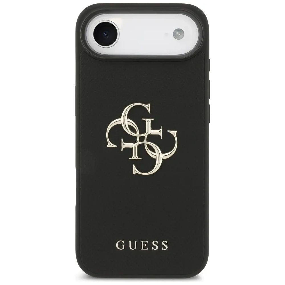 Etui Guess Grained Big 4G & Classic Logo do Apple iPhone Air czarny
