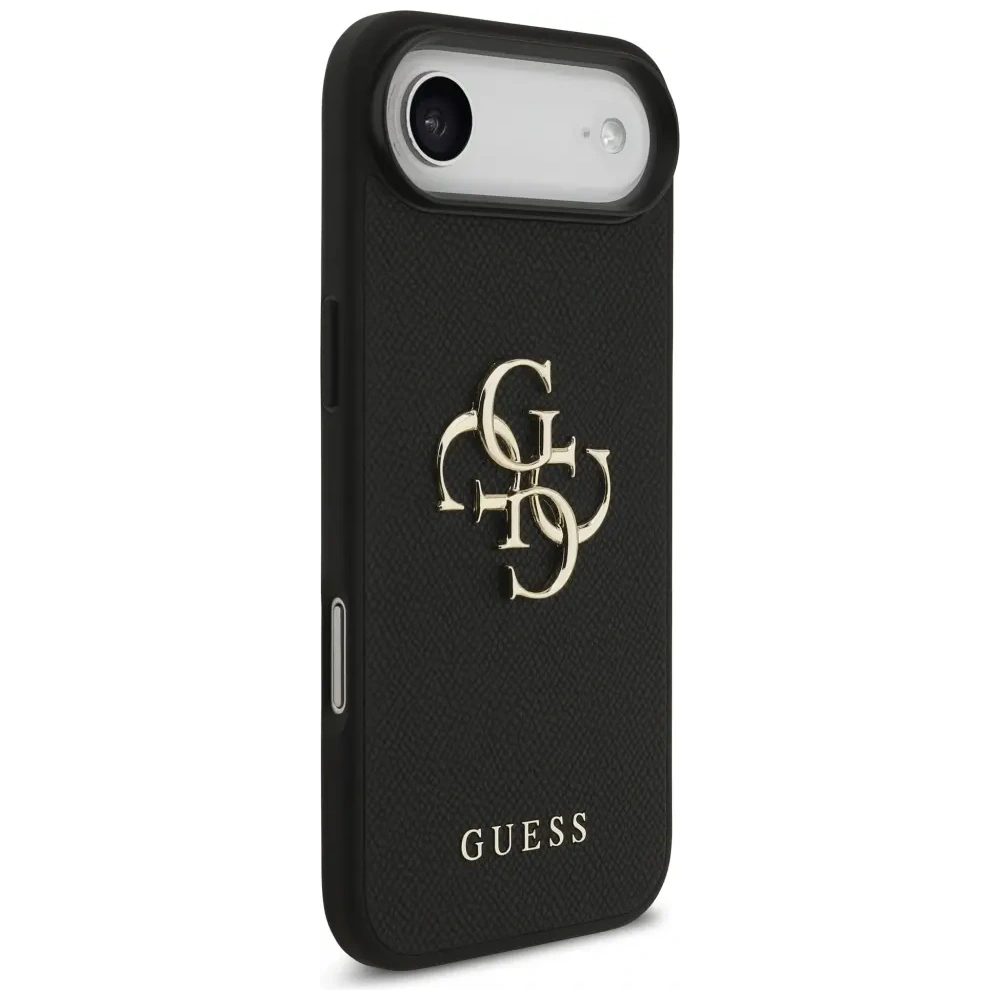 Etui Guess Grained Big 4G & Classic Logo do Apple iPhone Air czarny