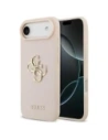 Etui Guess Grained Big 4G & Classic Logo do Apple iPhone Air różowy