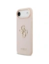 Etui Guess Grained Big 4G & Classic Logo do Apple iPhone Air różowy