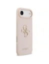 Etui Guess Grained Big 4G & Classic Logo do Apple iPhone Air różowy