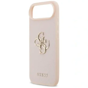 Etui Guess Grained Big 4G & Classic Logo do Apple iPhone Air różowy
