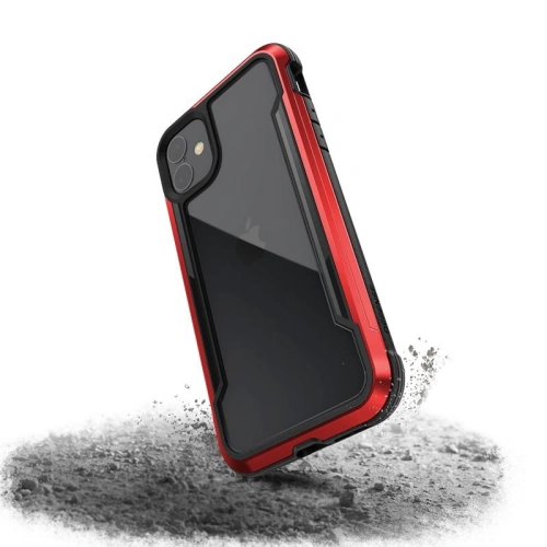 Buy X-Doria Defense Shield - Aluminum Case for iPhone 11 (Drop test 3m) (Red) - XDR017RED - {ean13} - Home Screen Store Europe
