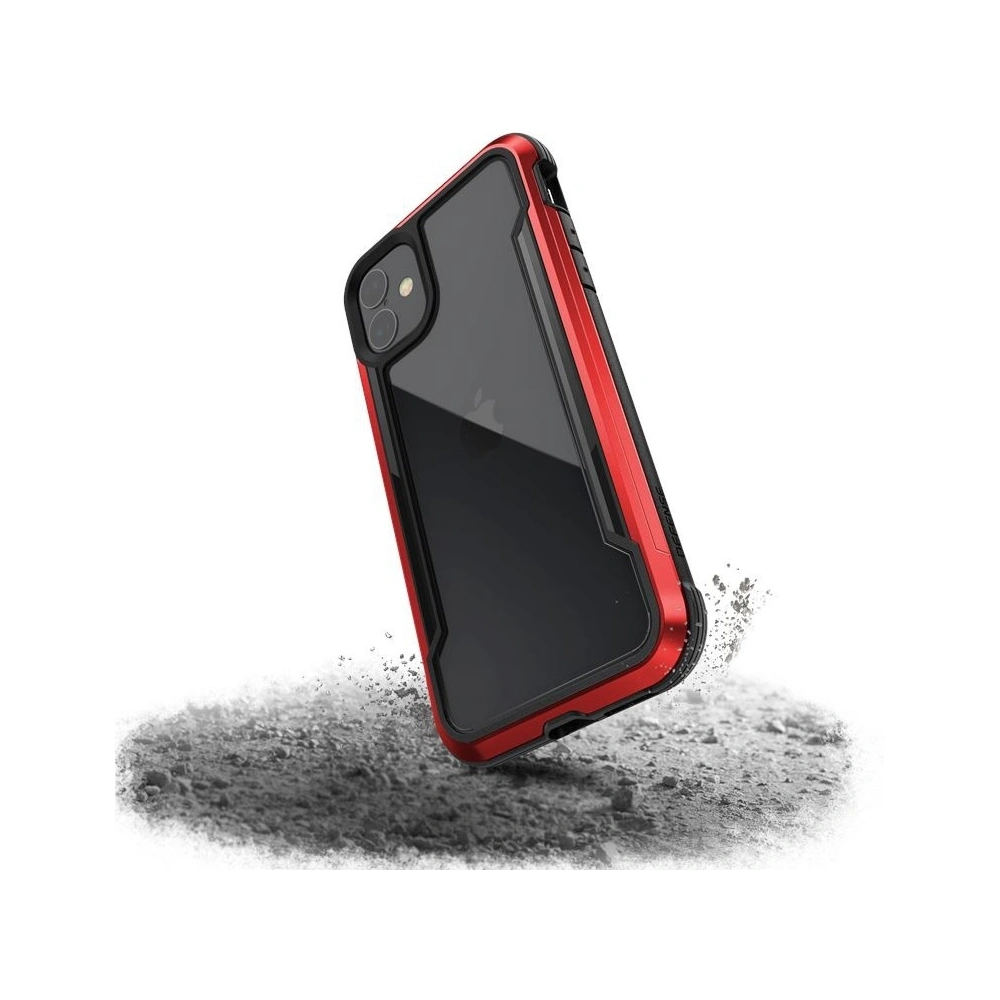 Etui aluminiowe X-Doria Defense Shield Apple iPhone 11 (Drop test 3m) (Red)