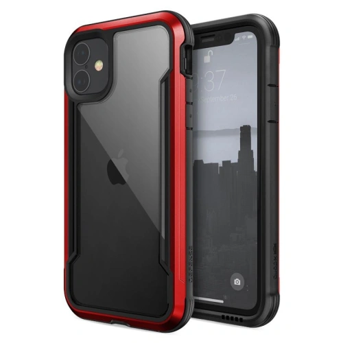 Kup Etui aluminiowe X-Doria Defense Shield Apple iPhone 11 (Drop test 3m) (Red) - XDR017RED - {ean13} - Sklep Home Screen