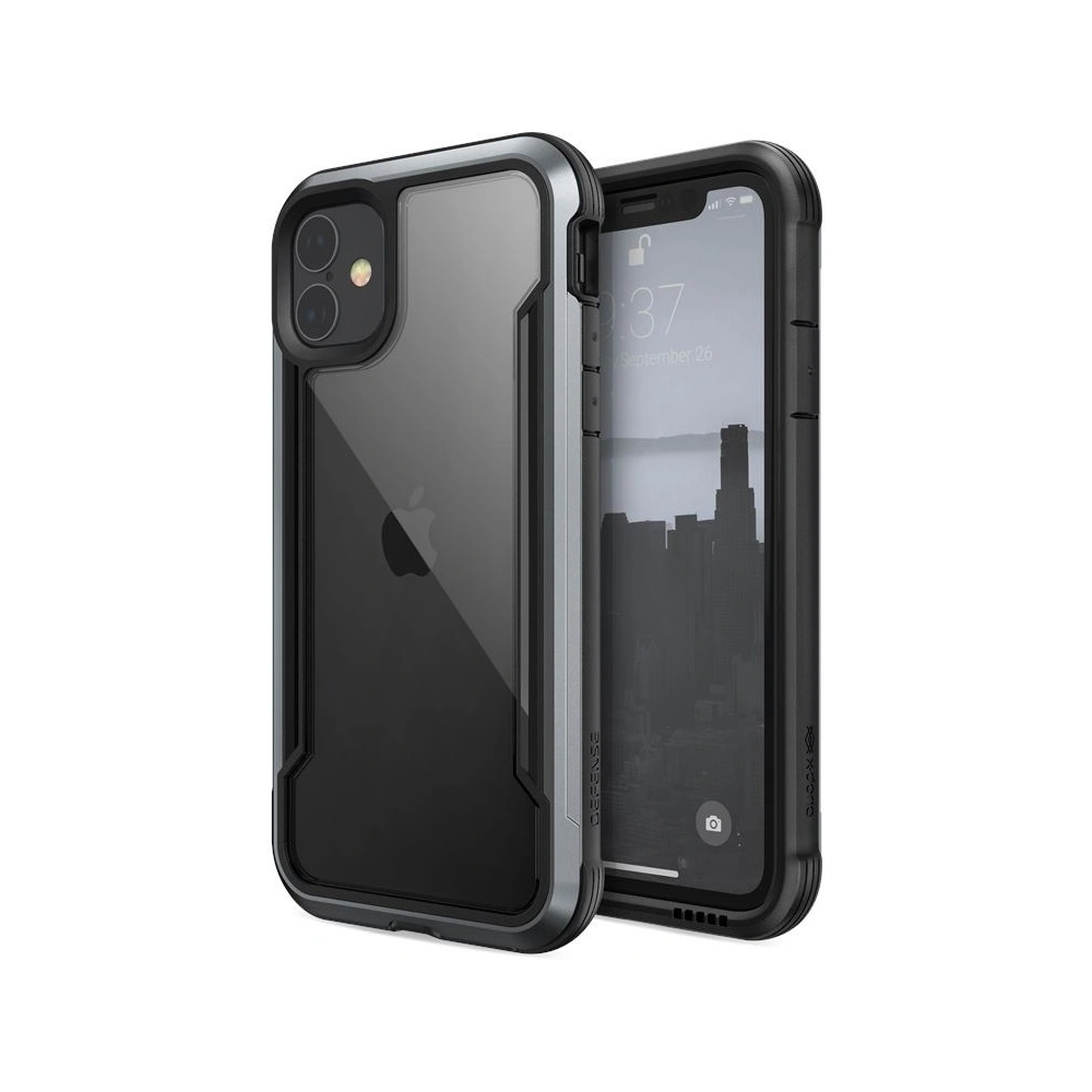 Etui aluminiowe X-Doria Defense Shield Apple iPhone 11 (Drop test 3m) (Black)