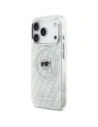 Etui Karl Lagerfeld IML Karl Head Logo MagSafe do Apple iPhone 17 Pro Max szary