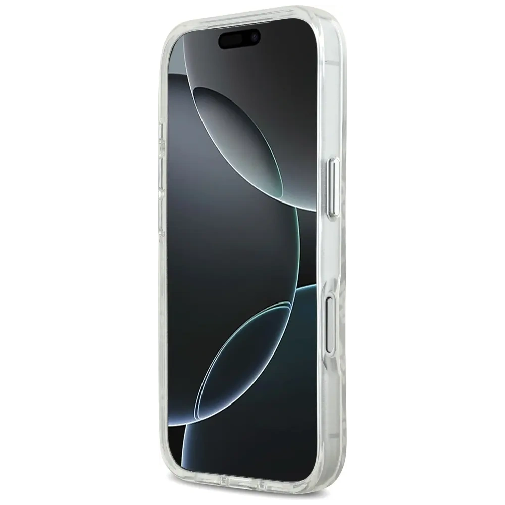 Etui Karl Lagerfeld IML Karl Head Logo MagSafe do Apple iPhone 17 Pro Max szary