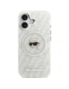 Etui Karl Lagerfeld IML Karl Head Logo MagSafe do Apple iPhone 17 szary