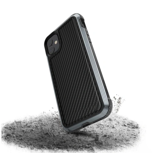 Kup Hliníkový obal X-Doria Defense Lux Apple iPhone 11 (Test pádu 3m) (Černá uhlíková vlákna) - XDR020BLK - {ean13} - Sklep Home Screen