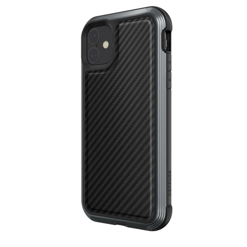 Kup Hliníkový obal X-Doria Defense Lux Apple iPhone 11 (Test pádu 3m) (Černá uhlíková vlákna) - XDR020BLK - {ean13} - Sklep Home Screen