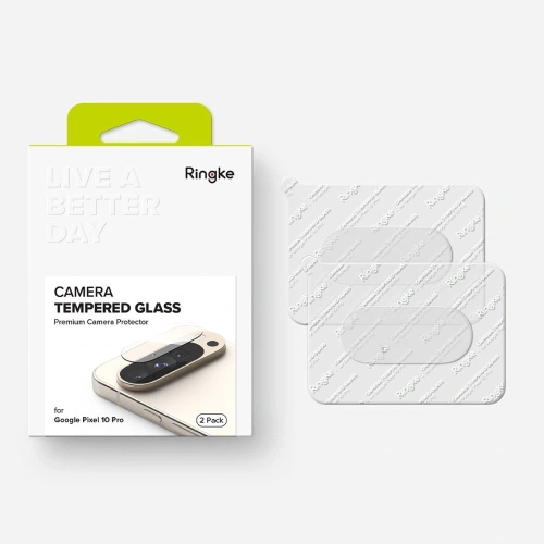 Osłona aparatu Ringke Camera Protector do Google Pixel 10 Pro Clear [2 PACK]