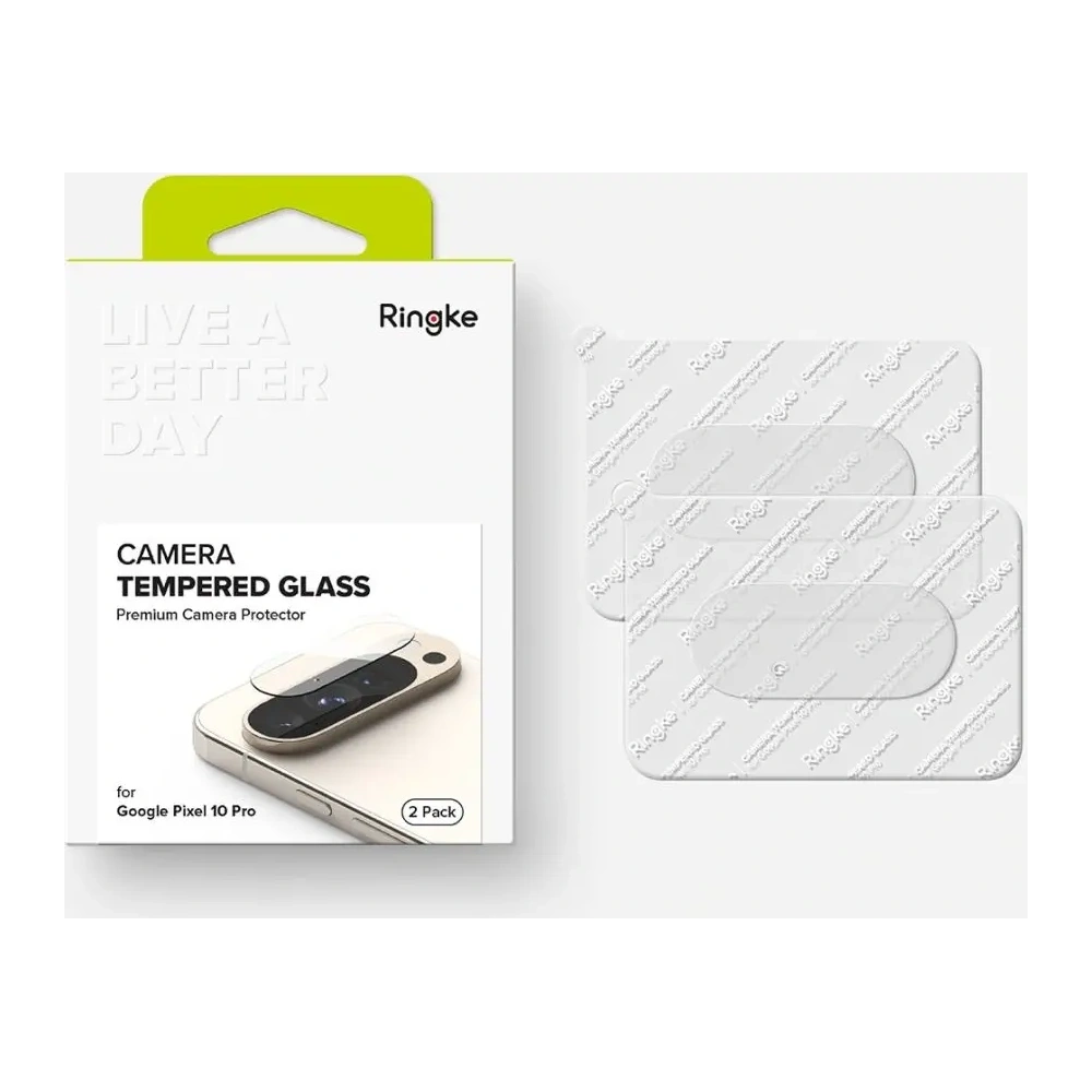 Osłona aparatu Ringke Camera Protector do Google Pixel 10 Pro Clear [2 PACK]