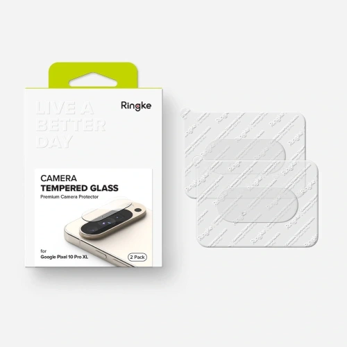 Osłona aparatu Ringke Camera Protector do Google Pixel 10 Pro Xl Clear [2 PACK]