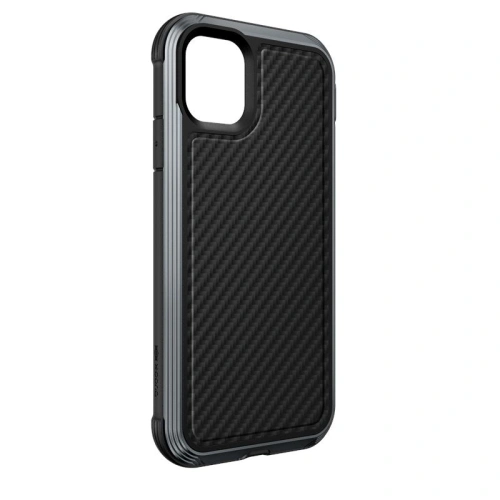 Kup Hliníkový obal X-Doria Defense Lux Apple iPhone 11 (Test pádu 3m) (Černá uhlíková vlákna) - XDR020BLK - {ean13} - Sklep Home Screen