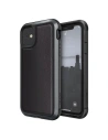 Etui hliníkové X-Doria Defense Lux Apple iPhone 11 (Test pádu 3m) (Černá kůže)