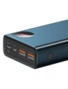 Powerbank Baseus Adaman 2xUSB-A, USB-C, micro USB 20000mAh 65W Quick Charge 4.0 Power Delivery niebieski