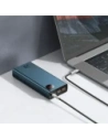 Powerbank Baseus Adaman 2xUSB-A, USB-C, micro USB 20000mAh 65W Quick Charge 4.0 Power Delivery niebieski