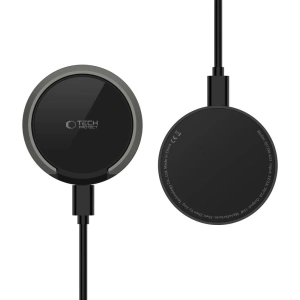 [CR] Ładowarka bezprzewodowa Tech-Protect QI15W-A33 Magnetic MagSafe Wireless Charger Black