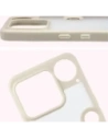 Etui Bizon Case Angelo do Nothing Phone (3) półprzezroczyste z beżową ramką
