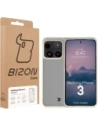 Etui Bizon Case Angelo do Nothing Phone (3) półprzezroczyste z beżową ramką