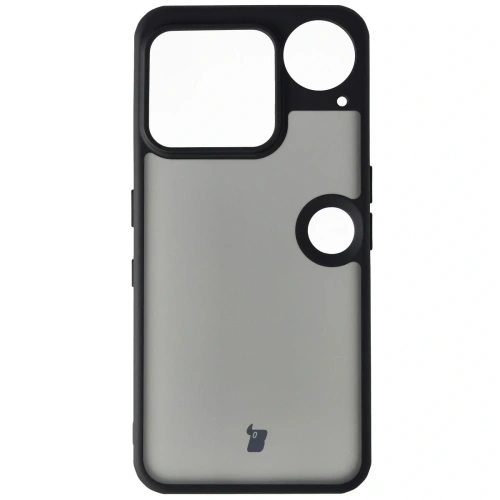 Etui Bizon Case Angelo do Nothing Phone (3) przydymione z czarną ramką