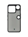 Etui Bizon Case Angelo do Nothing Phone (3) przydymione z czarną ramką